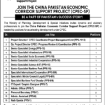 Ministry of Planning Development Jobs 2024 - CPEC 